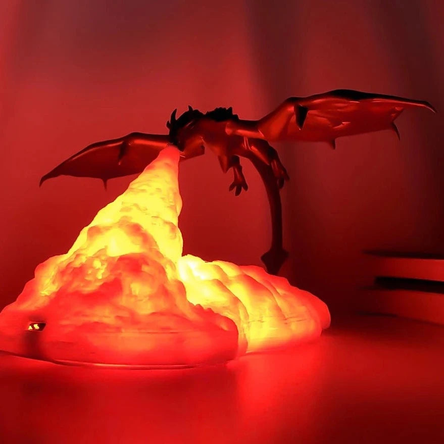 Нощна лампа - Драконов огън