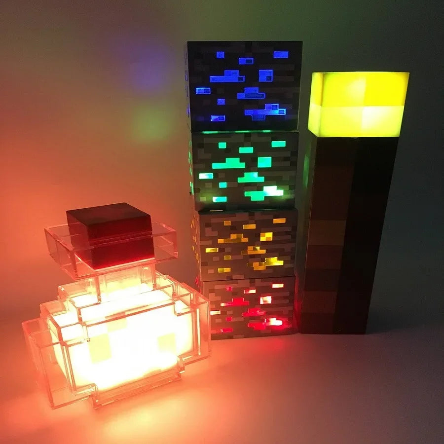Оригинална нощна лампа - Pixel Glow