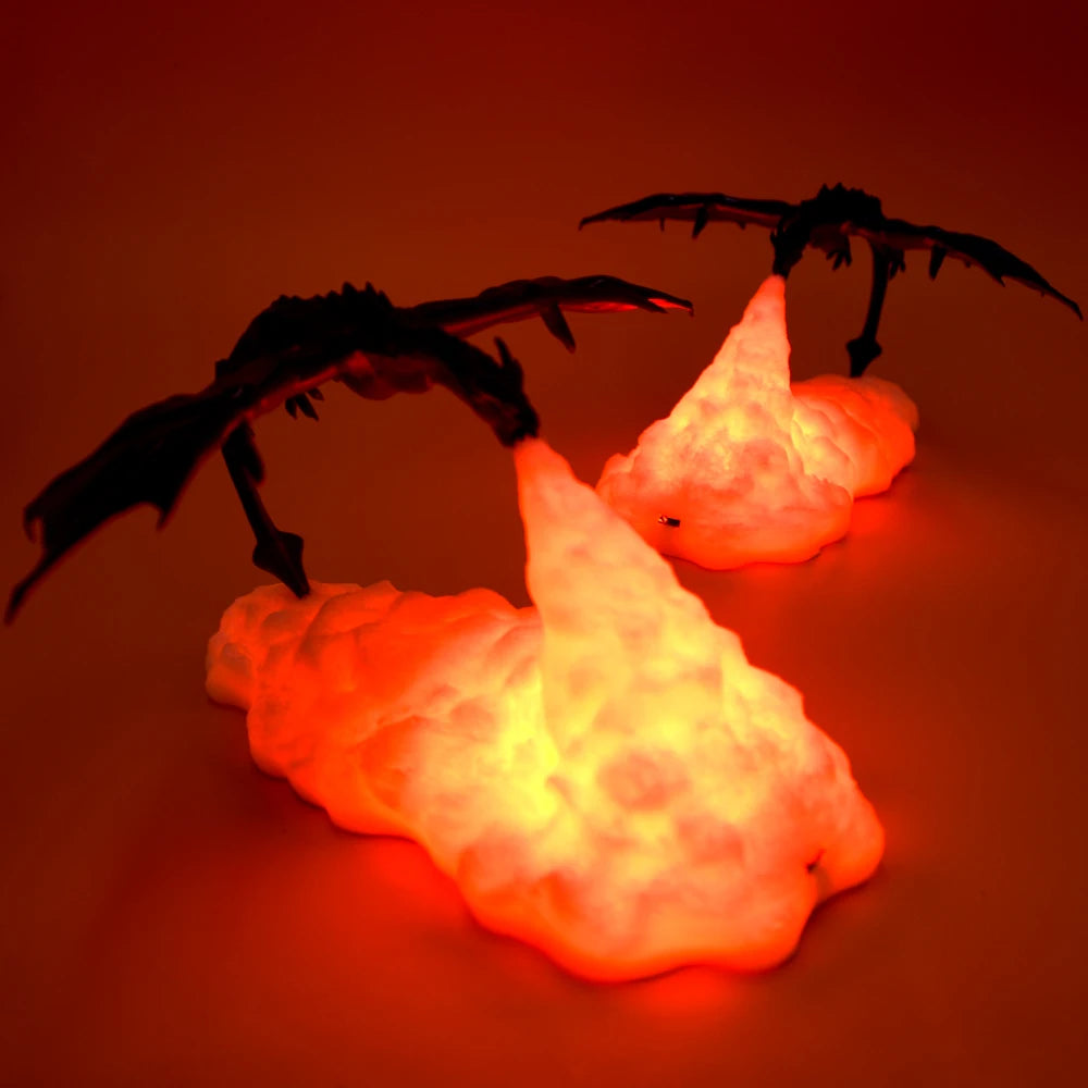 Нощна лампа - Драконов огън