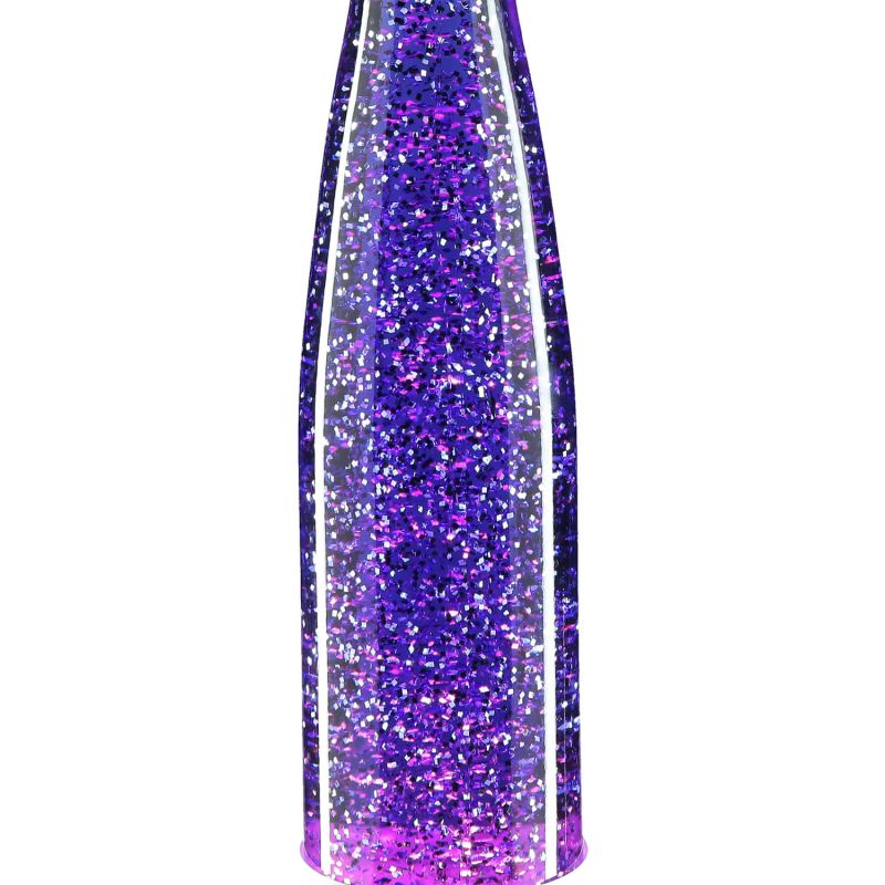 Гигантска лилава лампа от лава - пясъчен часовник